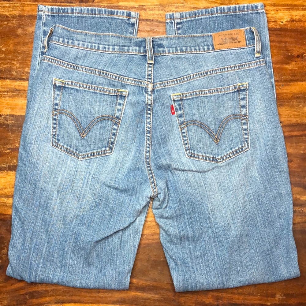 LEVI’S 505 straight leg jeans